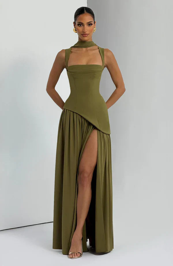 Story | Robe Longue Laquée