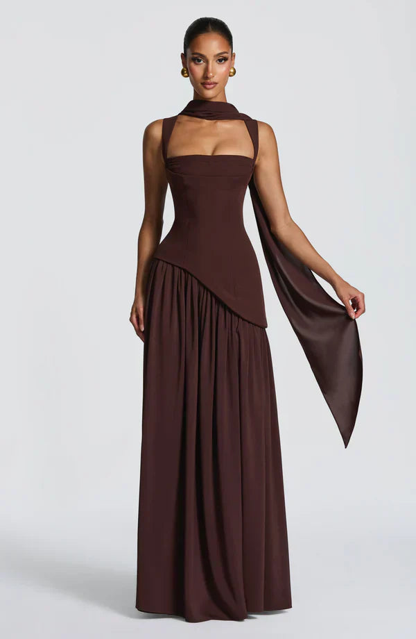 Story | Robe Longue Laquée