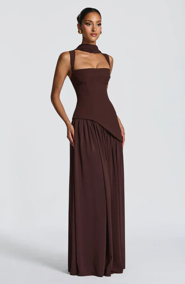 Story | Robe Longue Laquée