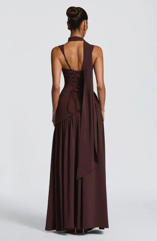 Story | Robe Longue Laquée